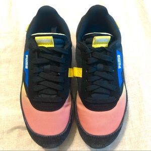 Puma Future Rider Space Jr Sneakers Unisex Paprika/Puma Black Size 4C